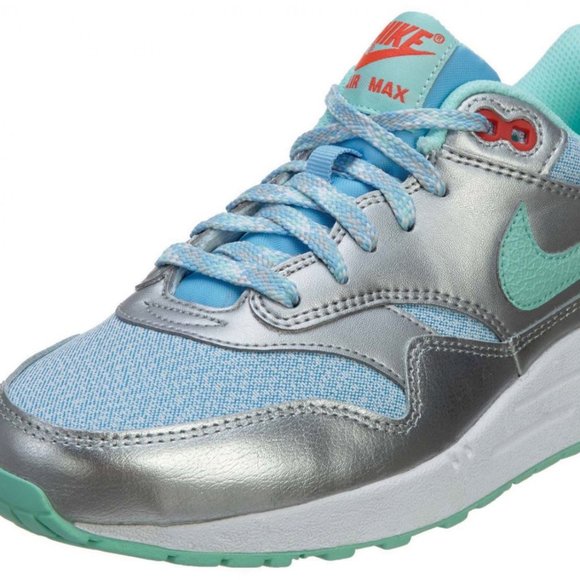🔥Nike Air Max 1 Kid's Shoes STYLE #653653-401 Size 5Y(YOUTH) GIRLS OR WOMEN'S - Picture 1 of 14